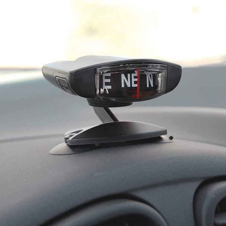 LC35 Vehicle Compass Car Ornament with Suction Cup & Sticker, LC35