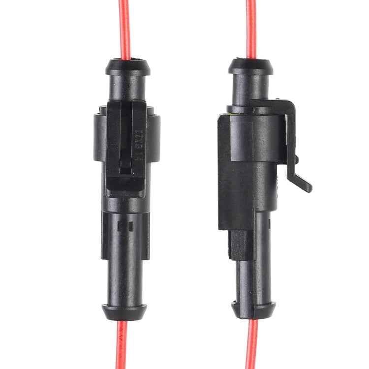 10pcs 1P Car Waterproof Plug Car Connector Plug-In, Length：10cm, 1P