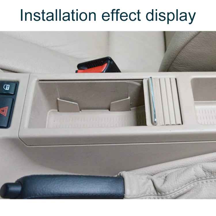 For BMW 3 Series E46 Car Center Console Water Cup Holder Cover, For BMW 3 Series E46