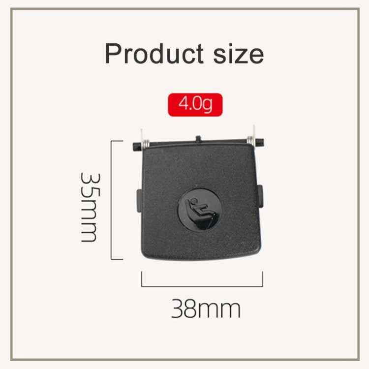 For BMW 3 Series E92 Car Child Safety Seat Isofix Switch Cover, For BMW 3 Series E92