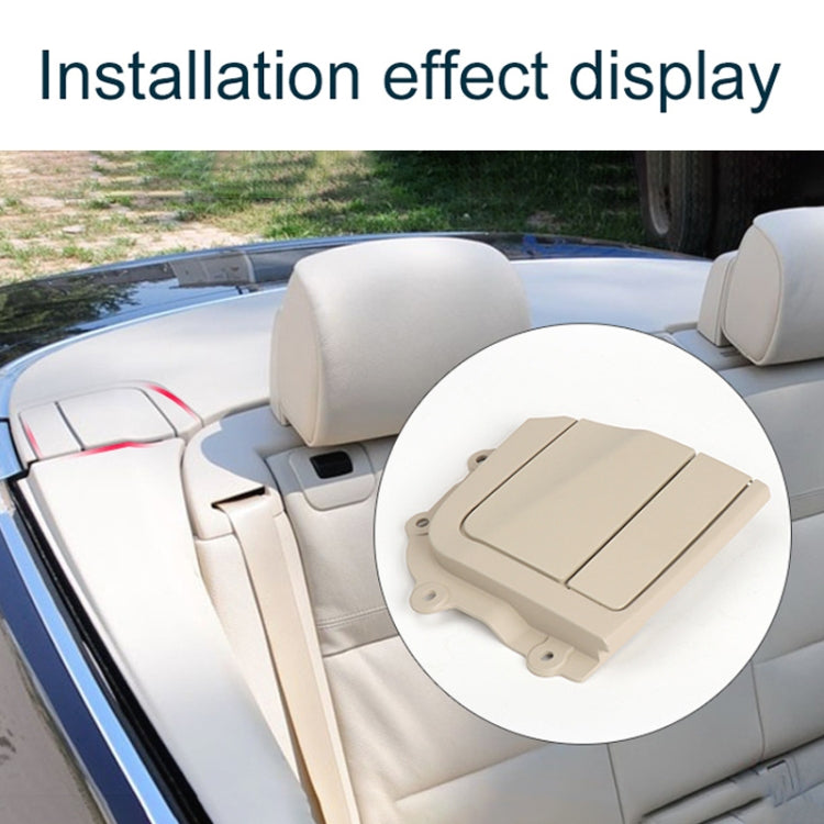 For BMW 3 Series E93 Left Driving Car Convertible Rear Platform Right Hinge Cover Folding Cover, Right Side