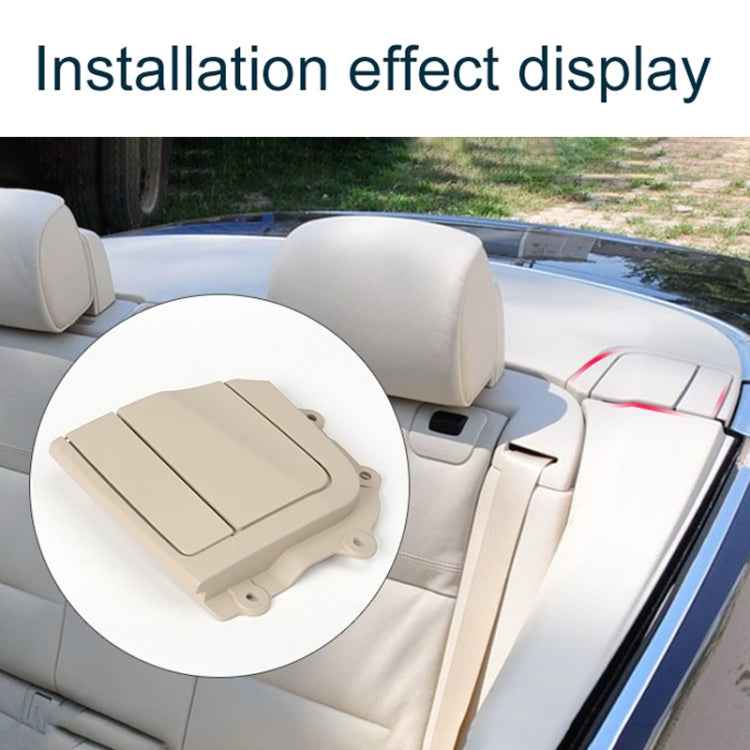 For BMW 3 Series E93 Left Driving Car Convertible Rear Platform Right Hinge Cover Folding Cover 5437 7175 480, Left Side