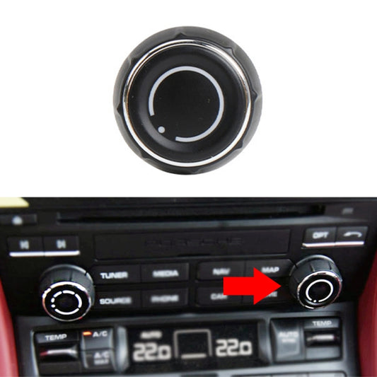 For Porsche Cayenne Car Right CD Player Volume Adjustment Knob Cover 97064292901