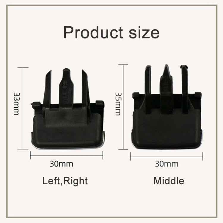 For Toyota Corolla Left-hand Drive Car Middle Air Conditioning Air Outlet Paddle, For Toyota Corolla