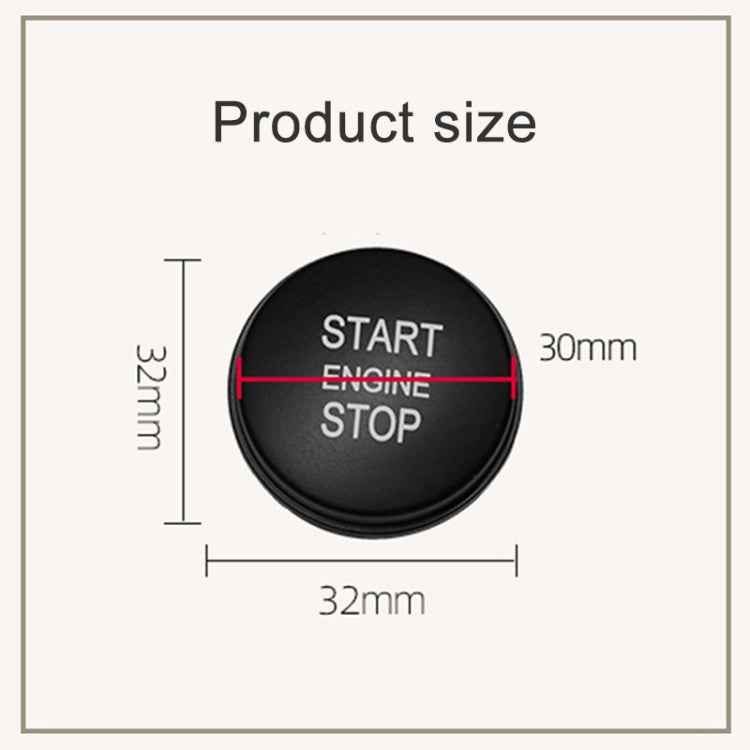 One-key Start Engine Stop Switch Button for Land Rover Range Rover Executive, Left Driving, For Land Rover Range Rover Executive