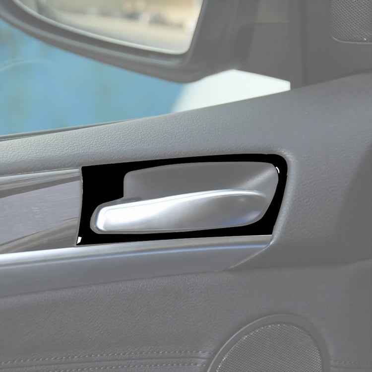 4pcs Set For BMW X5 E70 2008-2014 Car Door Handle Decorative Sticker, Left and Right Drive Universal