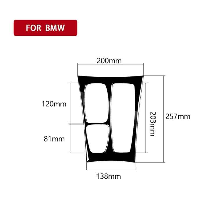 Car Right Drive Gear Panel Decorative Sticker for BMW X5 E70 2008-2013 / X6 E71 2009-2014