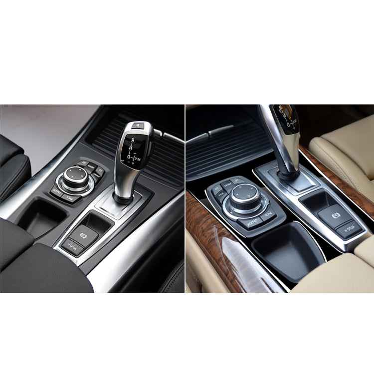 Car Right Drive Gear Panel Decorative Sticker for BMW X5 E70 2008-2013 / X6 E71 2009-2014