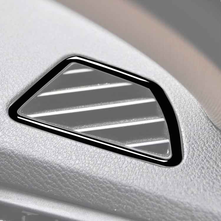 2pcs / Set Car Right Drive Dashboard Air Outlet Frame Decorative Sticker for BMW X5 E70 / X6 E71 2008-2013, Left and Right Drive Universal