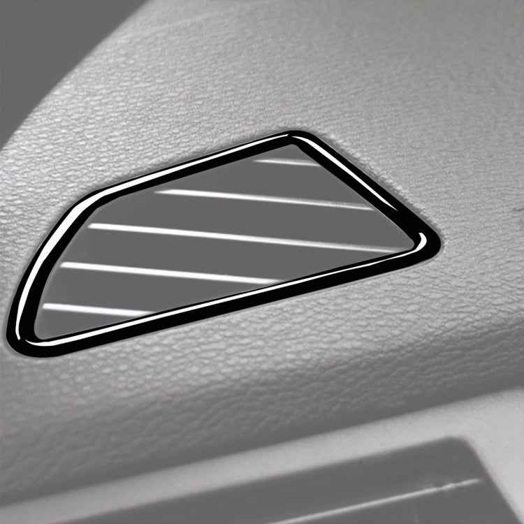 2pcs / Set Car Right Drive Dashboard Air Outlet Frame Decorative Sticker for BMW X5 E70 / X6 E71 2008-2013, Left and Right Drive Universal