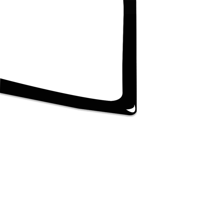 Car Dashboard Horn Frame Decorative Sticker for BMW X5 E70 / X6 E71 2008-2013, Left and Right Drive Universal, Dashboard Horn Frame