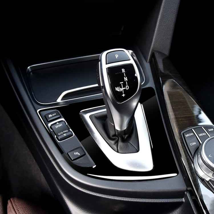Car Left Drive Gear Panel Decorative Sticker for BMW Series 3 F30 2013-2017 / Series 3GT F34 2013-2017