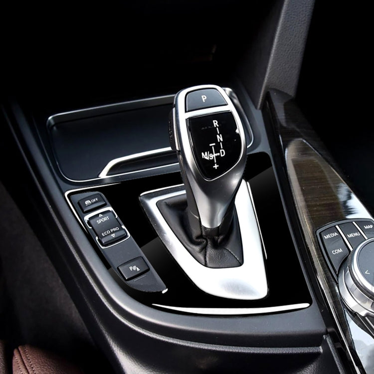 Car Left Drive Gear Panel Decorative Sticker for BMW Series 3 F30 2013-2017 / Series 3GT F34 2013-2017, For Series 3 F30 / 3GT F34, Left Drive