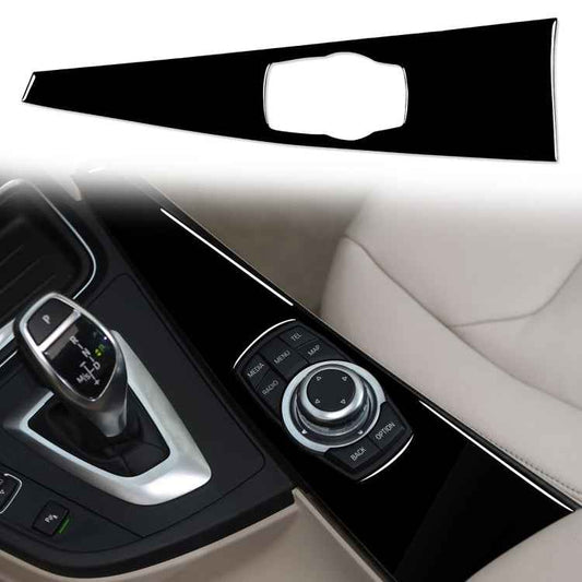 Car Left Drive Multimedia Panel Decorative Sticker for BMW Series 3 F30 2013-2018 / Series 3GT F34 2014-2018 / Series 4 F33 F34 F36 2014-2018