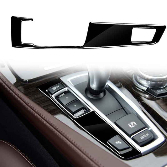 Car Left Drive Gear Panel Single Key Decorative Sticker for BMW Series 5 F10 2011-2017