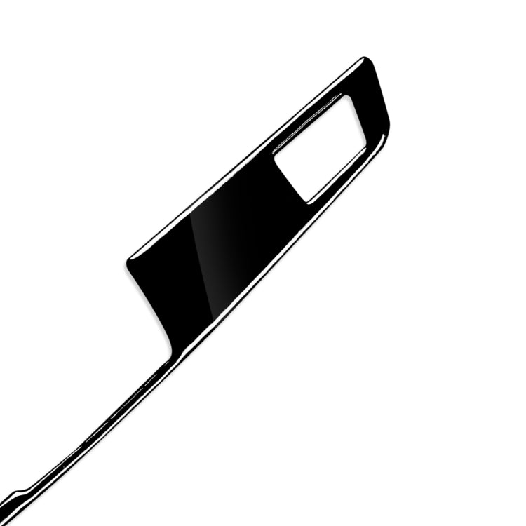 Car Left Drive Gear Panel Single Key Decorative Sticker for BMW Series 5 F10 2011-2017, For Series 5 F10 Single Key, Left Drive