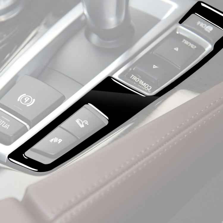 Car Right Drive Gear Panel Double Key Decorative Sticker for BMW Series 5 F10 2011-2017