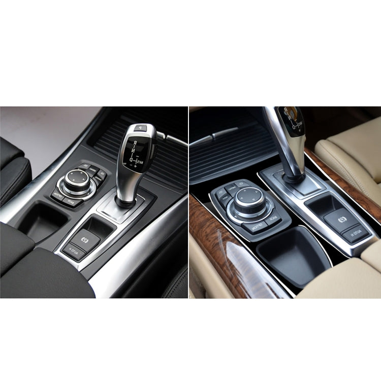 Car Right Drive Gear Panel US Version Decorative Sticker for BMW X5 E70 2008-2013 / X6 E71 2009-2014, For X5 E70 / X6 E71 Ver, Right Drive