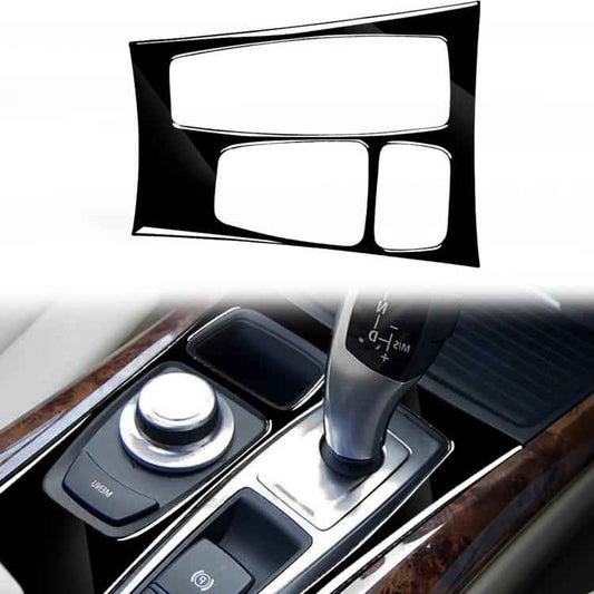 Car Left Drive Gear Panel Decorative Sticker for BMW X5 E70 2008-2013 / X6 E71 2009-2014