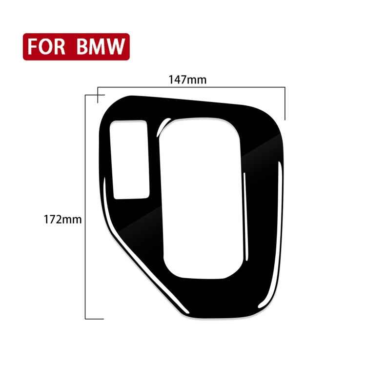 Car Left Drive Gear Panel Decorative Sticker for BMW Series 5 E39 1995-2003