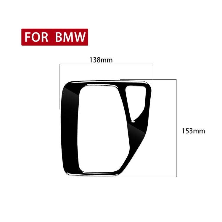 Car Right Drive Gear Panel Decorative Sticker for BMW X1 E84 2011-2015, For X1 E84 2011-2015, Left Drive