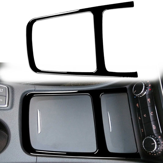 Car Central Control Storage Box Frame Decorative Sticker For Mercedes-Benz A-class 2013-2018 / CLA 2013-2017 / GLA 2015-2018, Left and Right Drive Universal, For A-class 2013-2018, Central Control Frame