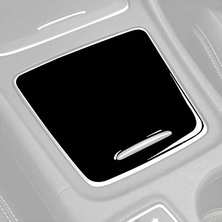 Car Central Storage Box Cover Decorative Sticker For Mercedes-Benz A-class 2013-2018 / CLA 2013-2017 / GLA 2015-2018, Left and Right Drive Universal