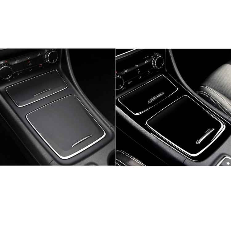 Car Central Control Panel Decorative Sticker For Mercedes-Benz A-class 2013-2018 / CLA 2013-2017 / GLA 2015-2018, Left and Right Drive Universal