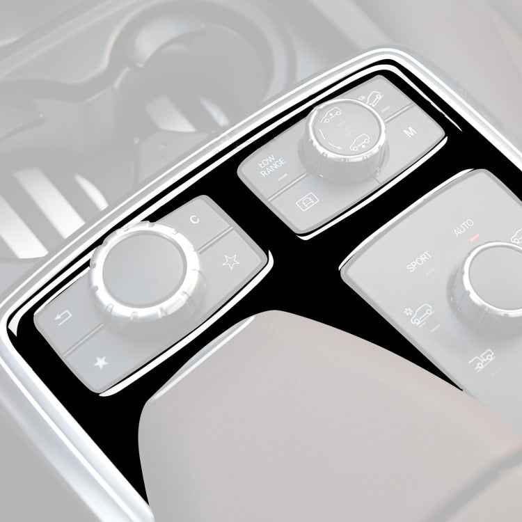 Car Left Drive Central Armrest Box Multimedia Panel Decorative Sticker For Mercedes-Benz GLE 2015-2018/GLS 2016-2018/M-class 2012-2015