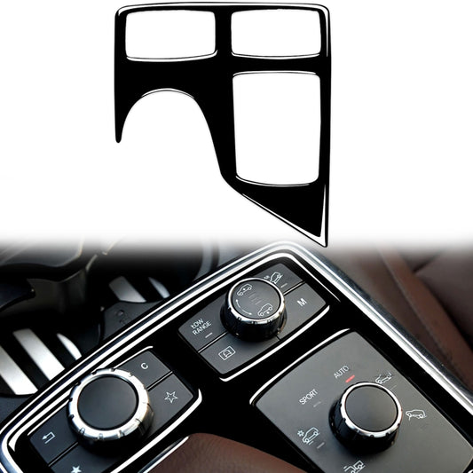 Car Left Drive Central Armrest Box Multimedia Panel Decorative Sticker For Mercedes-Benz GLE 2015-2018/GLS 2016-2018/M-class 2012-2015, For GLE 2015-2018, 49 Multimedia Panel, Left Drive