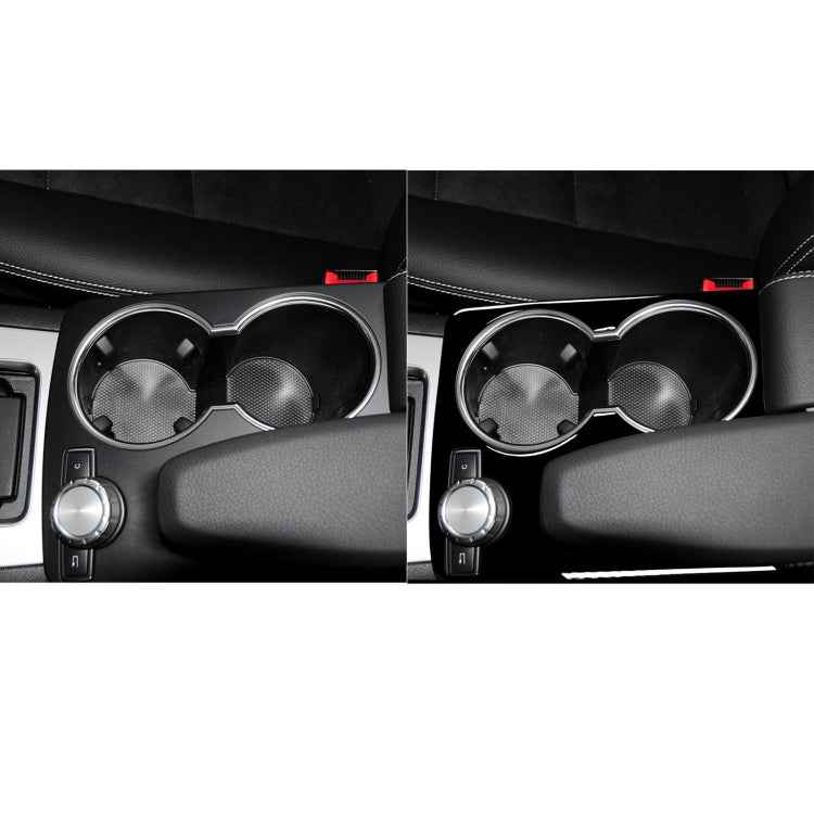 Car Left Drive Central Gear Panel Decorative Sticker For Mercedes-Benz 2007-2014 C-class W204 C180 C200 C300 C250 C63 AMG, US Ver.