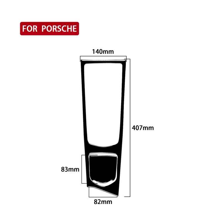 Car Right Drive Central Multimedia Panel Decorative Sticker For Porsche Panamera 2010-2016
