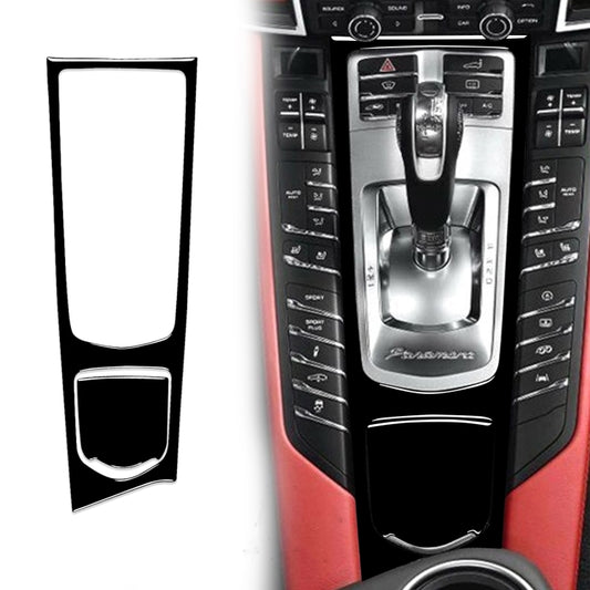 Car Left Drive Central Multimedia Panel Decorative Sticker For Porsche Panamera 2010-2016, For Panamera 2010-2016, Multimedia Panel, Left Drive