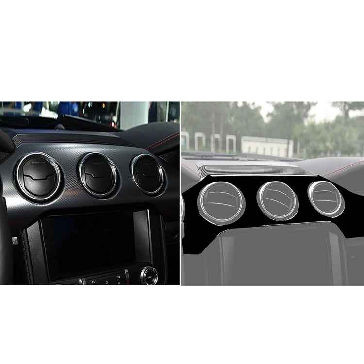 For Ford Mustang 2015-2020 Car Dashboard Panel Set Decorative Sticker, Left Drive