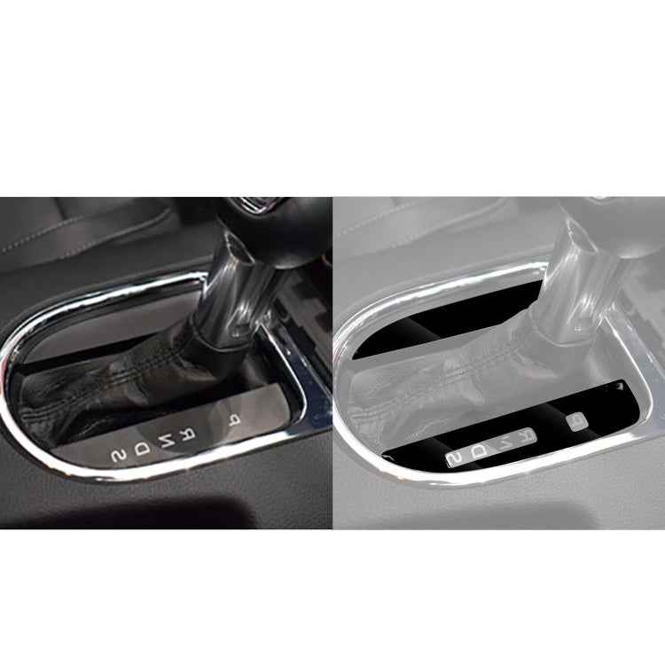 For Ford Mustang 2015-2020 Car Shifter Paddle Decorative Sticker, Right Drive