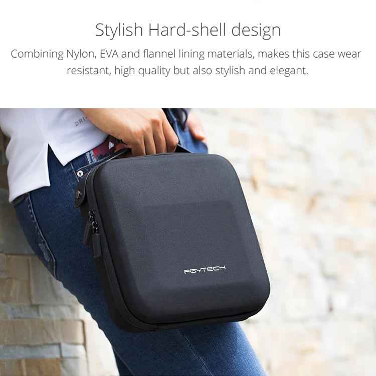 PGYTECH Portable PU Nylon EVA Storage Bag for DJI TELLO