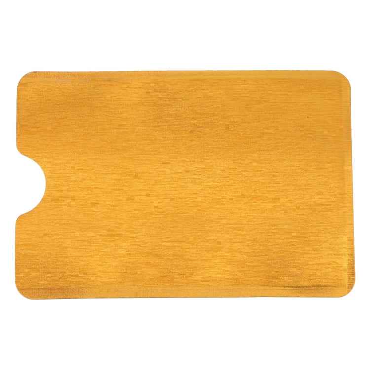 100 PCS Aluminum Foil Anti Theft RFID Blocking Sleeve Card Protector, Size: 9.1*6.3cm
