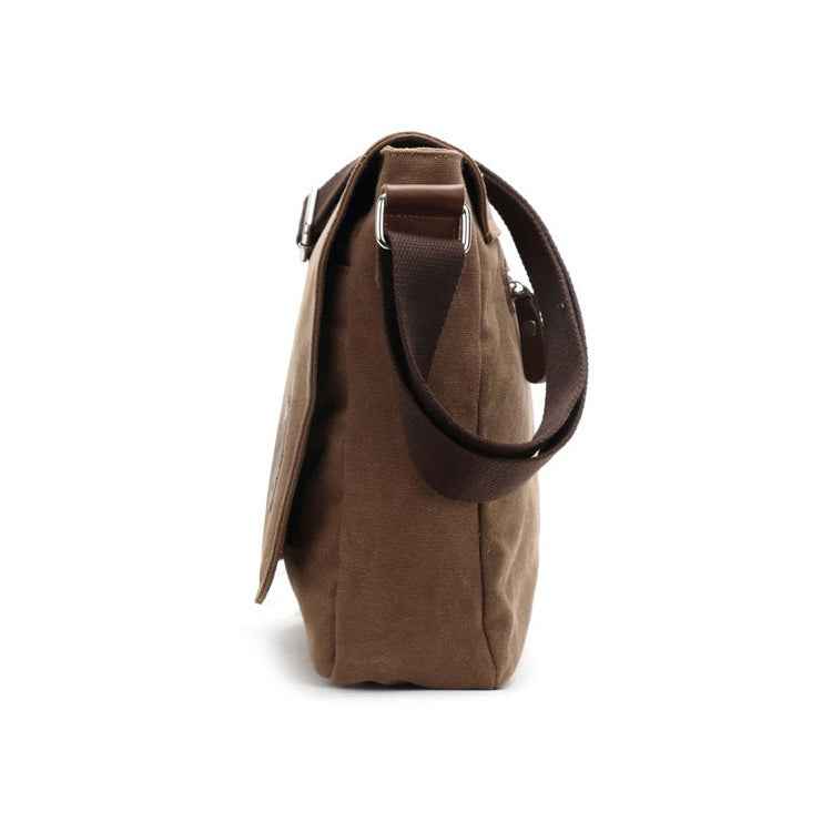 AUGUR 8501 Men Casual Canvas Shoulder Messenger Crossby Bag