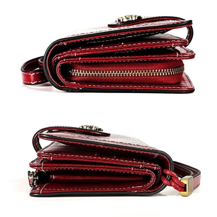 3556 Large Capacity Long Multi-function Anti-magnetic RFID Wallet Clutch for Ladies with Card Slots