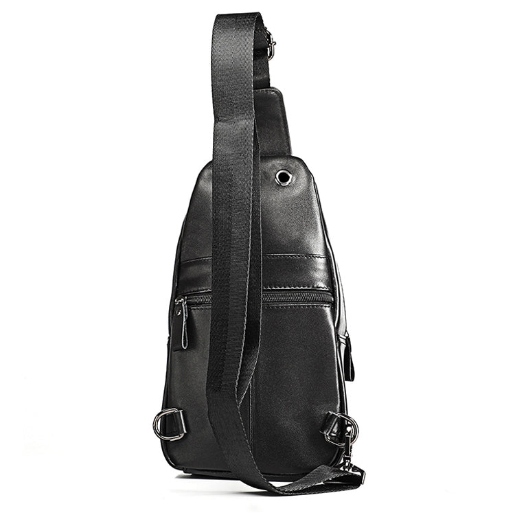 6027 Men Crossbody Bag Casual Multi-function Shoulder Waist Bag