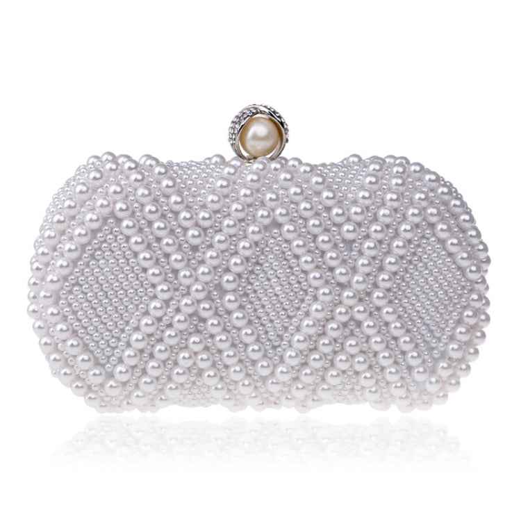 Women Fashion Banquet Party Pearl Handbag Single Shoulder Crossbody Bag