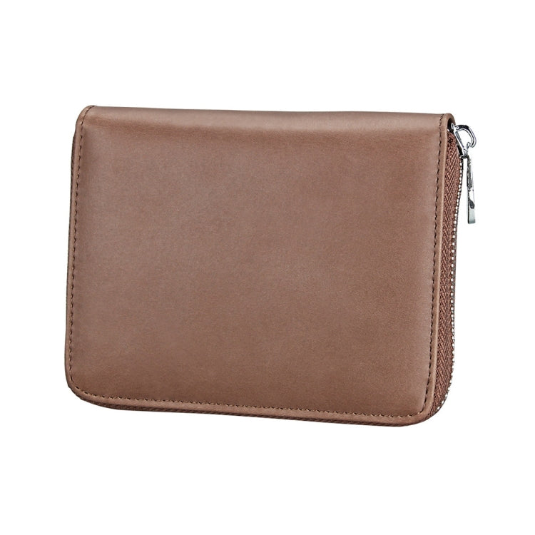 Antimagnetic RFID Multi-functional Genuine Leather Card Package