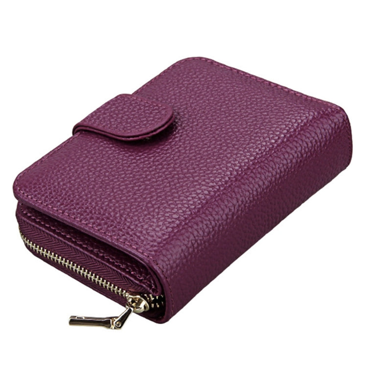 KB132 Female Style Full Grain Cow Leather Multifunctional RFID Wallet/ Card Bag/ Driving License Package