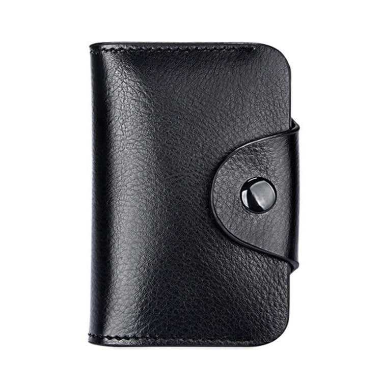 KB39 Simple Fashion Genuine leather Organ Card Bag Candy Color Card Package