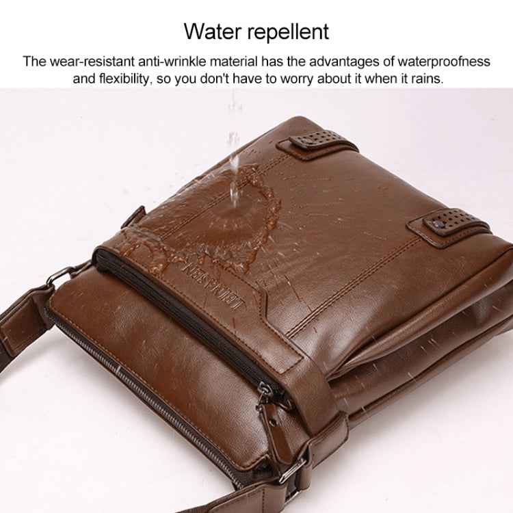 WEIXIER 15036 Multifunctional Men Business Messenger Bag Single Shoulder Bag with Handbag