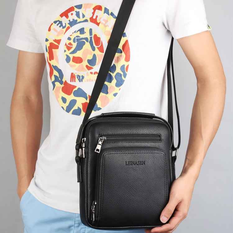 WEIXIER 18062 Multifunctional Men Business Handbag Crossbody Bag Single Shoulder Bag