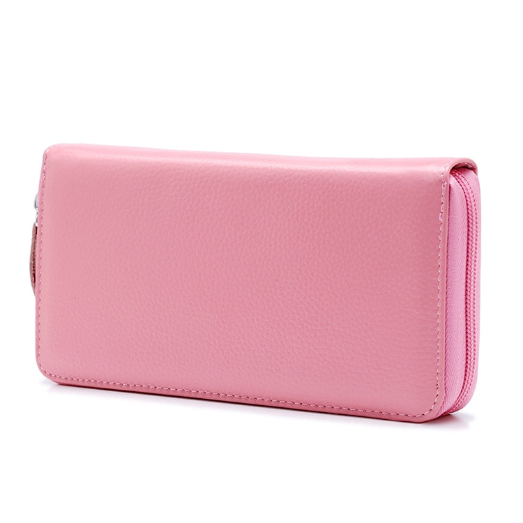 902 Antimagnetic RFID Litchi Texture Women Large Capacity Hand Wallet Purse Phone Bag with Card Slots