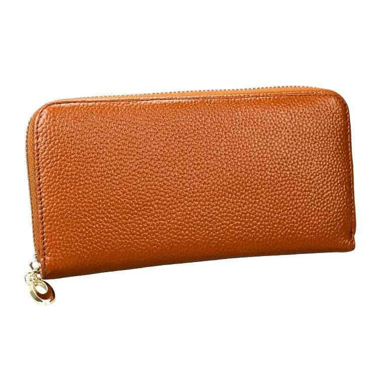 906 Antimagnetic RFID Litchi Texture Women Large Capacity Hand Wallet Purse Phone Bag with Card Slots