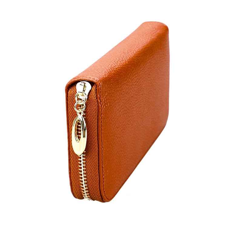 906 Antimagnetic RFID Litchi Texture Women Large Capacity Hand Wallet Purse Phone Bag with Card Slots