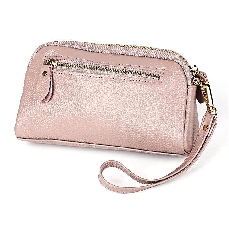 2026 Multifunctional Litchi Texture Women Large Capacity Hand Wallet Shell bag with Card Slots